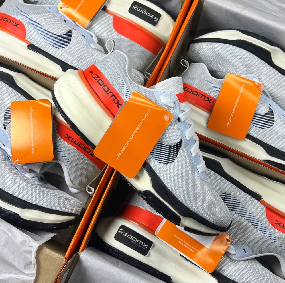 NK Zoom X Cinza e Laranja